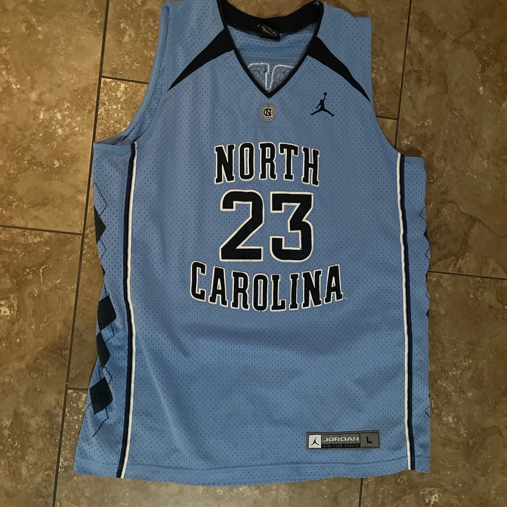 Jordan Light Blue Nike Team Sports Jersey